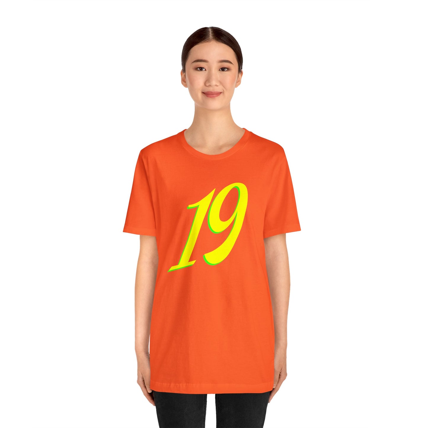Number 19 Design - Soft Cotton Tee for birthdays and celebrations, Gift for friends and family, Multiple Options by clothezy.com in Black Size Medium - Buy Now