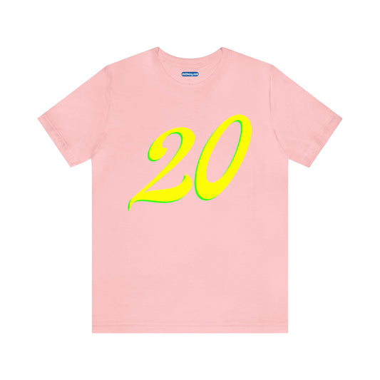 Number 20 Design - Soft Cotton Tee for birthdays and celebrations, Gift for friends and family, Multiple Options by clothezy.com in Asphalt Size Small - Buy Now