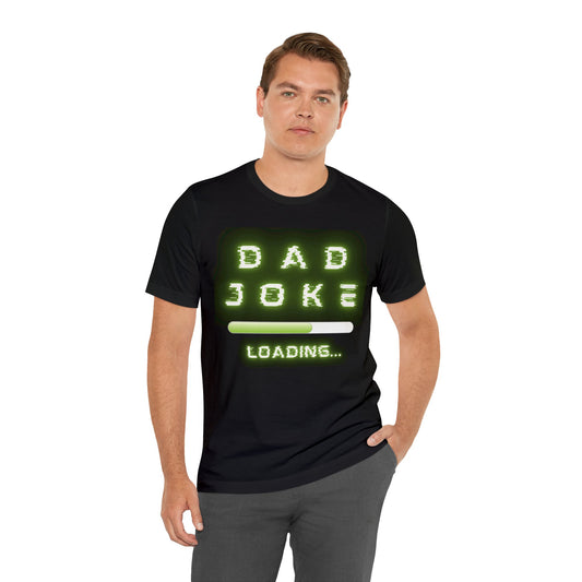 Dad Joke - Unisex Adult Tee by clothezy.com in Black with Model - Buy Now