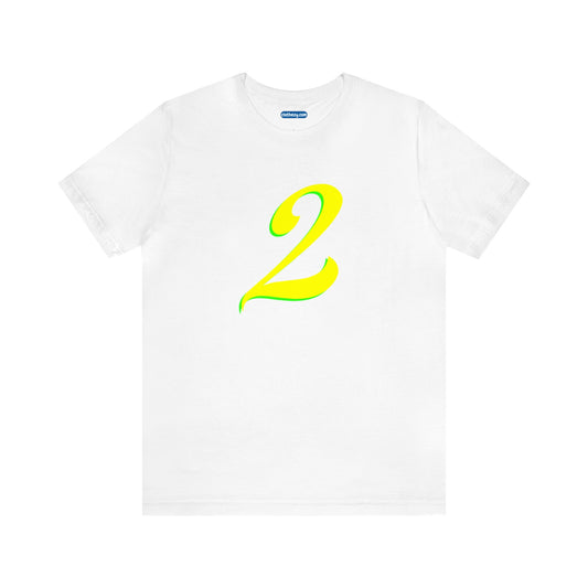 Number 2 Design - Soft Cotton Tee for birthdays and celebrations, Gift for friends and family, Multiple Options by clothezy.com in Asphalt Size Small - Buy Now